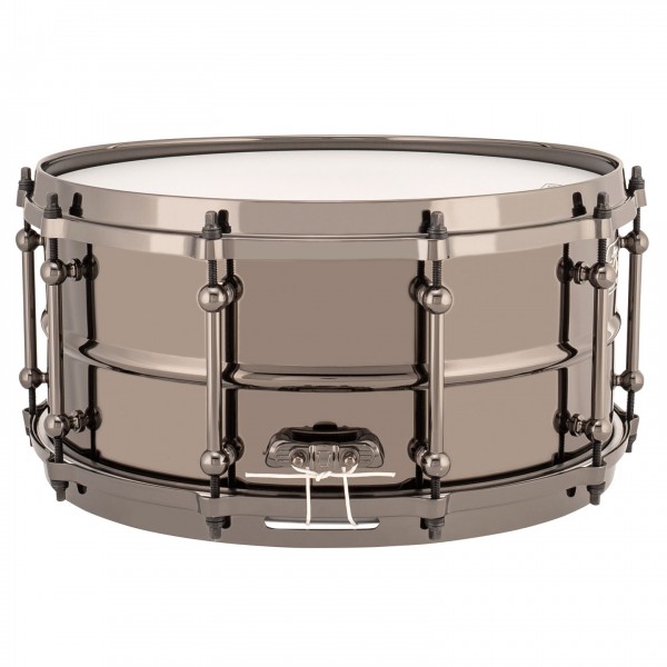 Ludwig Universal 14'' x 6.5'' Black Brass Snare Drum - Back