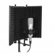 Omnitronic AS-03 Foldable Microphone Absorber System - With Microphone