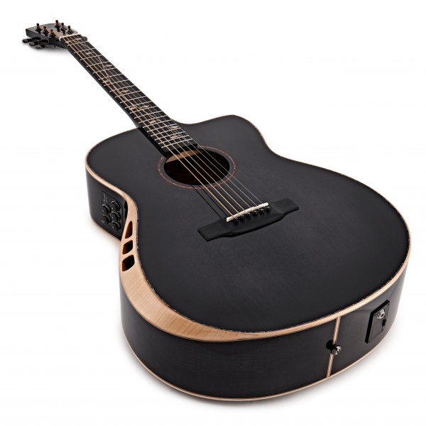 Hartwood Sonata-FX Jumbo Electro-Acoustic Guitar, Black