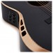 Hartwood Sonata-FX Jumbo Electro-Acoustic Guitar, Black