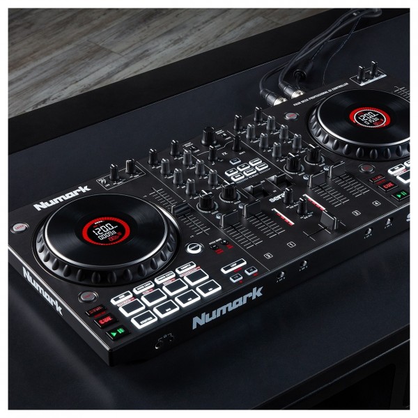 Numark NS4FX 4-Deck Professional DJ Controller at Gear4music