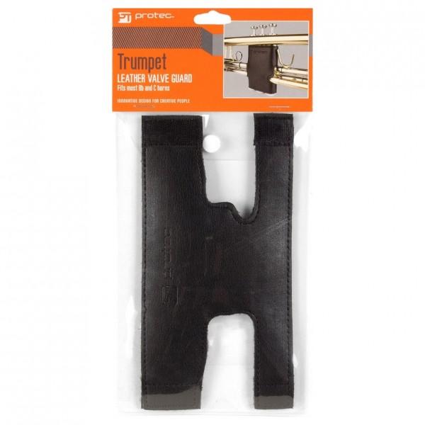 Custodia Protettiva In Pelle Per Tromba Pampet - Leatherguard 14x11x2cm, Accessorio Per Strumenti In Ottone