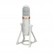 Yamaha AG01 USB Microphone, White - angled