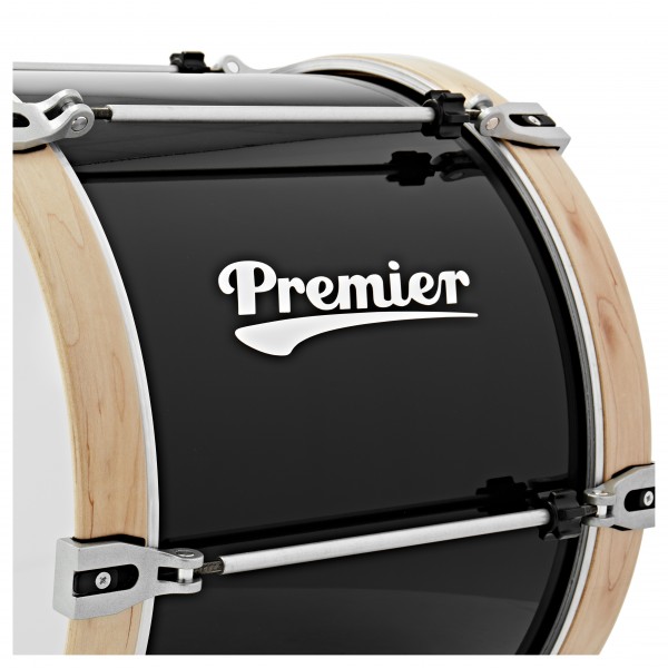 Premier Marching Professional 18" x 14" Tenor Drum, Ebony Black