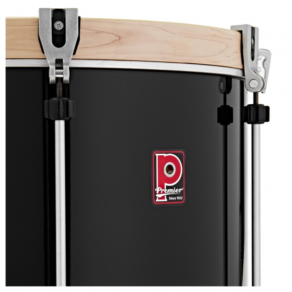 Premier Marching Professional 18" x 14" Tenor Drum, Ebony Black