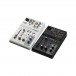 Yamaha AG03 MK2 3 Channel Mixer with USB Interface, Black - Pair