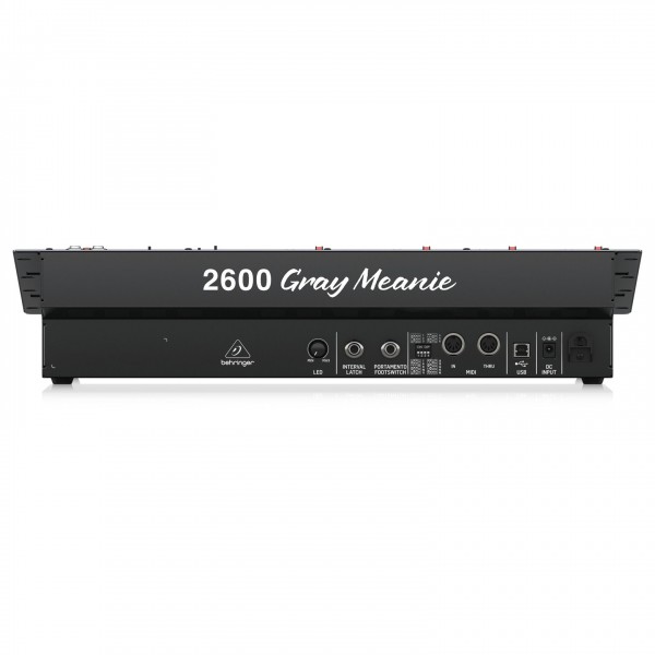 Behringer 2600 Synthesizer, Gray Meanie - Rear