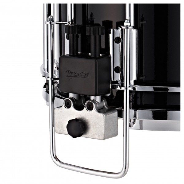 Premier Marching Revolution 14" x 12" Snare Drum, Ebony Black