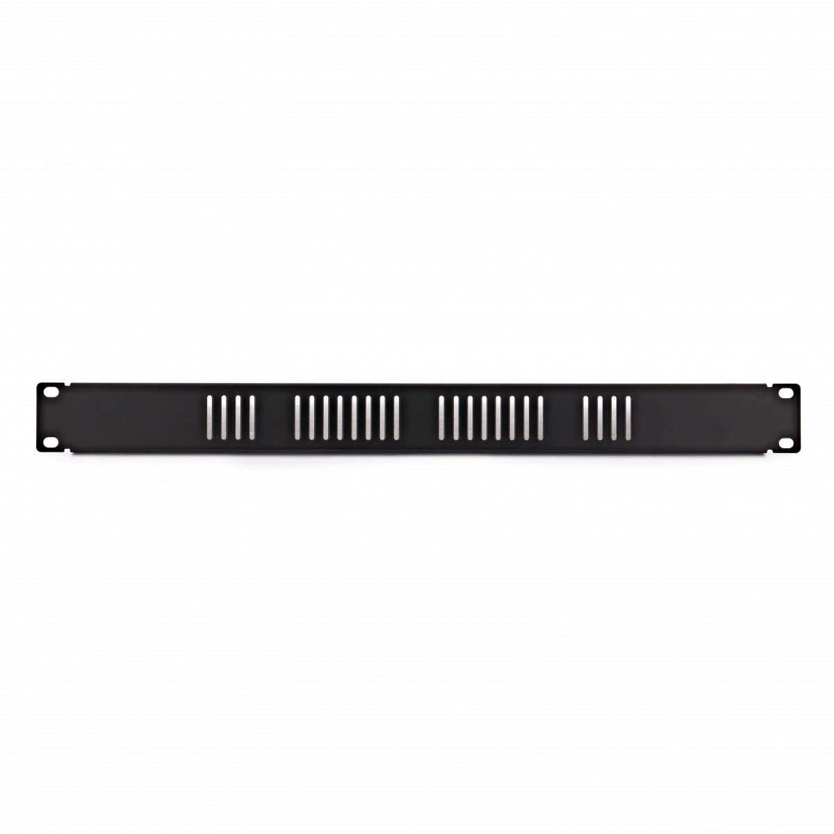 Panneau Aveugle Ventilé 2U Pour Rack 19" - Noir, Acier, Vis Incluses, Cache Espace Libre