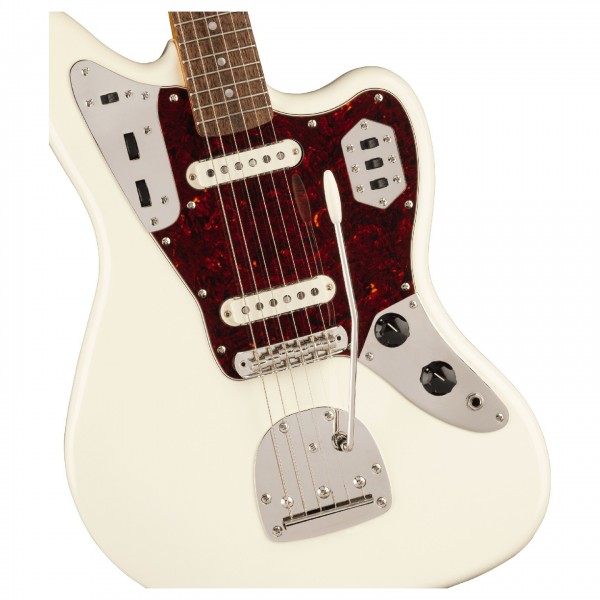 Squier FSR Classic Vibe 60s Jaguar LRL, Olympic White at Gear4music
