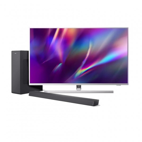 Philips 65" 4K UHD LED Android TV & 2.1 Soundbar Package