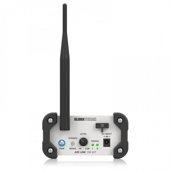 Klark Teknik AIR LINK DW 20T 2.4GHz Wireless Stereo Transmitter - Front