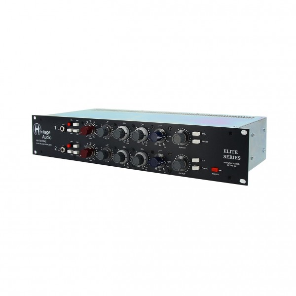 Heritage Audio HA73EQX2 Elite, Mic Preamp DI EQ - Side