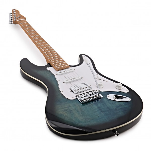 LA Select Electric Guitar HSS By Gear4music, Denim Burst