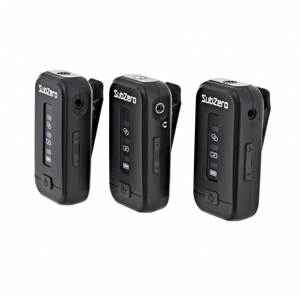 SubZero Dual Portable Wireless Microphone System
