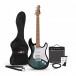 LA Select Electric Guitar HSS + Amp Pack, Denim Burst