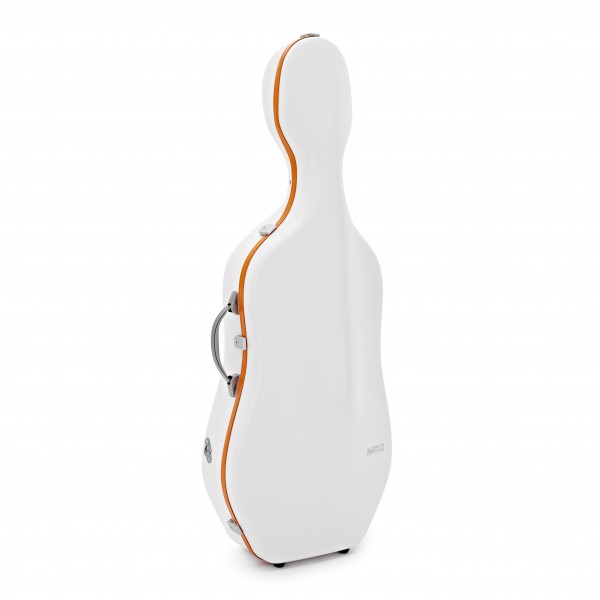 BAM SUP1005XL Supreme Ice Hightech Cello Case, White and Orange
