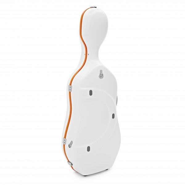 BAM SUP1005XL Supreme Ice Hightech Cello Case, White and Orange