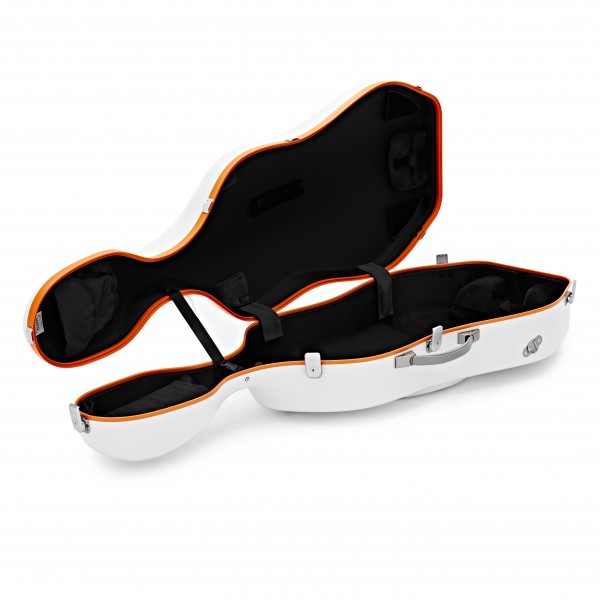 BAM SUP1005XL Supreme Ice Hightech Cello Case, White and Orange