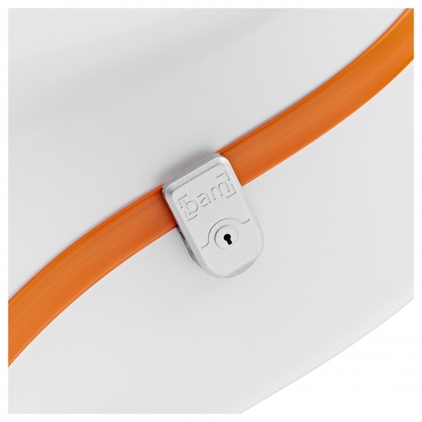 BAM SUP1005XL Supreme Ice Hightech Cello Case, White and Orange