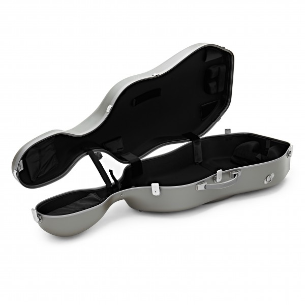 BAM Hightech Supreme Cello Case, Champagne with Silver Handle