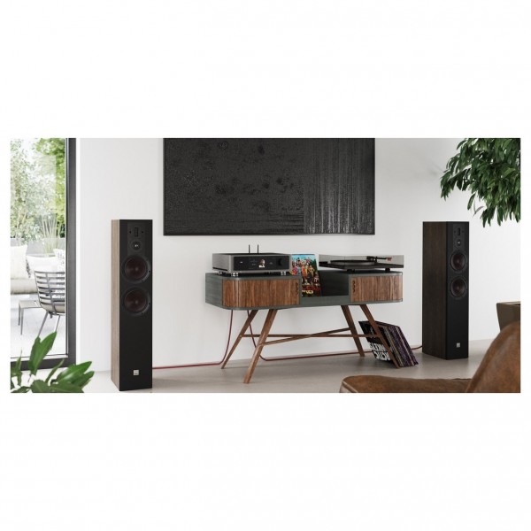DALI Opticon 6 MK2 Tobacco Oak Floorstanding Speakers (Pair)