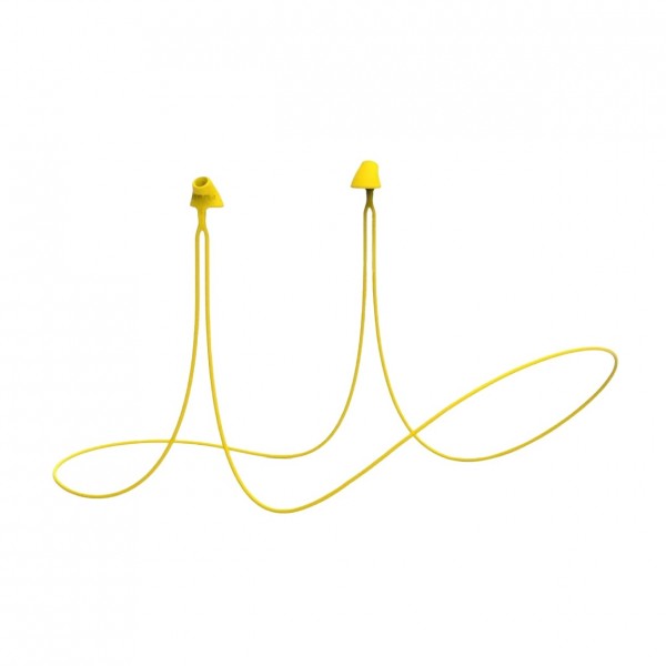 Flare Audio Calmer Kids Secure, Yellow Silicone - Upright 1