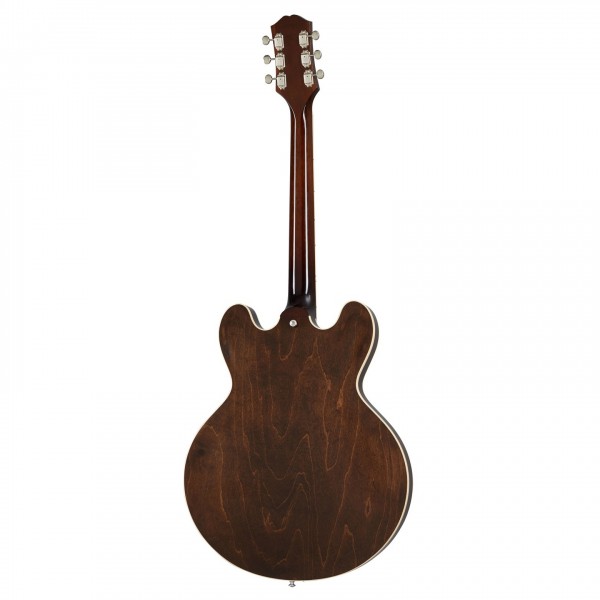 Epiphone USA Casino, Vintage Burst back