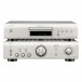 Denon PMA-600NE Amp & DCD-600NE CD Player Hi-Fi Package, Silver
