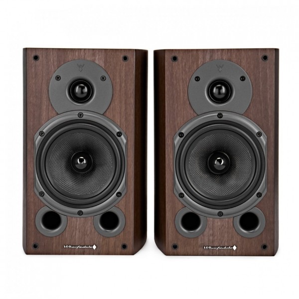 Yamaha A-S501 Stereo Amp, Black & Diamond 9.1, Walnut Hi-Fi Package