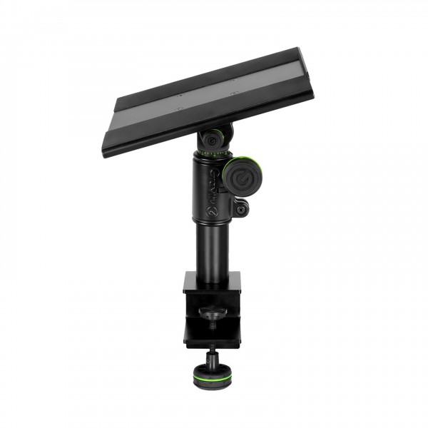 Gravity SP3102TM Flexible Studio Monitor Stand with Table Clamp - angled other side