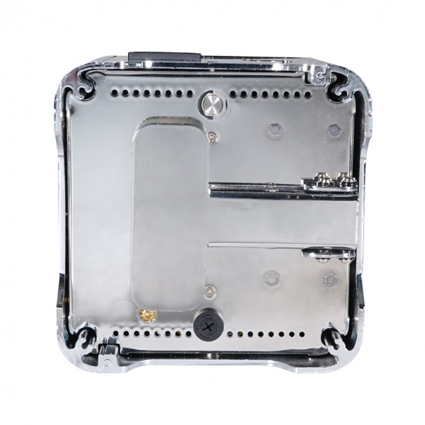 Equinox Colour Raider Lithium Battery Uplighter Pack, Chrome - Bottom