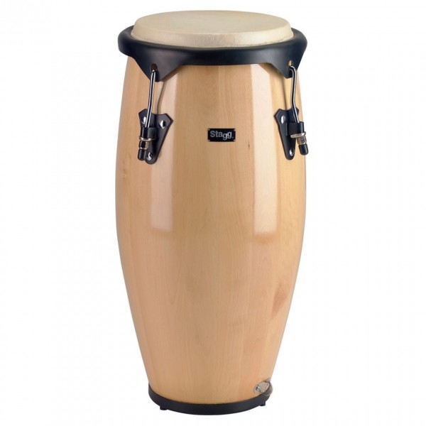 Stagg 9 Inch Portable Wooden Conga, With Strap