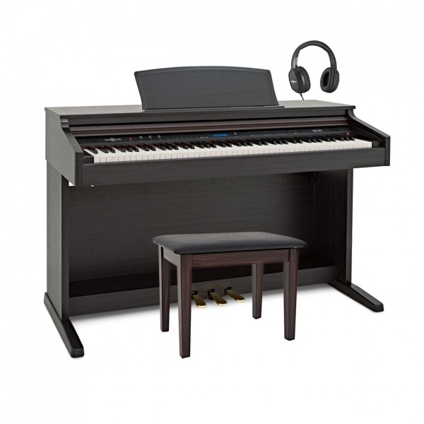 DP-20 Digital Piano by Gear4music + Piano Stool Pack