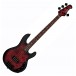 Sterling StingRay RAY34 Bass, Dark Scarlett Burst Satin