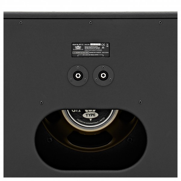 Vox BC112 Black Cab Series 1 x 12 Speaker Cab
