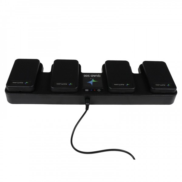 Airturn QUAD500 Bluetooth Foot Controller - Rear View