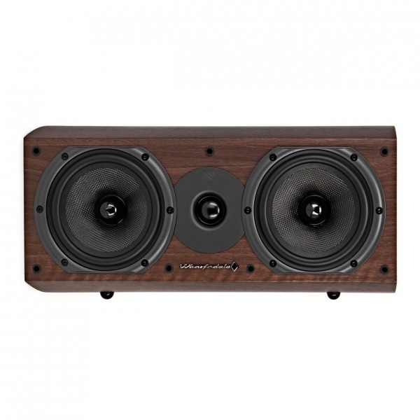 Wharfedale Diamond 9.CS Walnut Centre Speaker Front View
