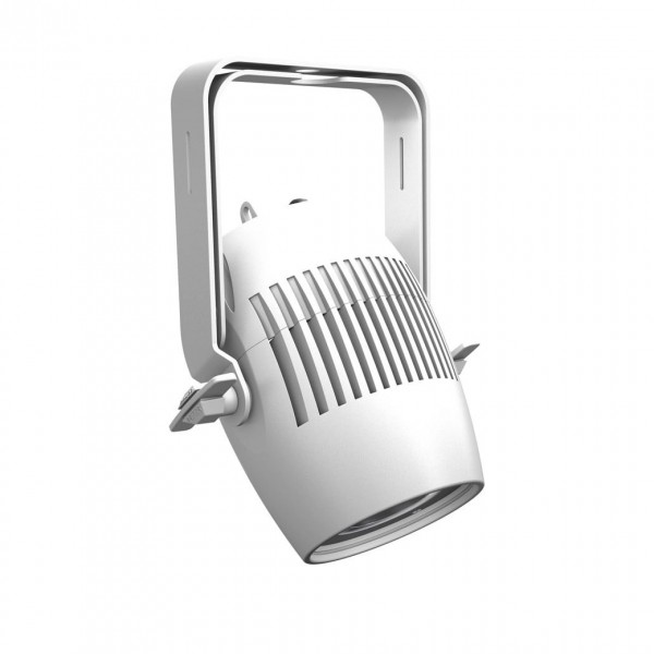 Cameo Q-Spot 40 WW Compact Spot, White - With Bracket
