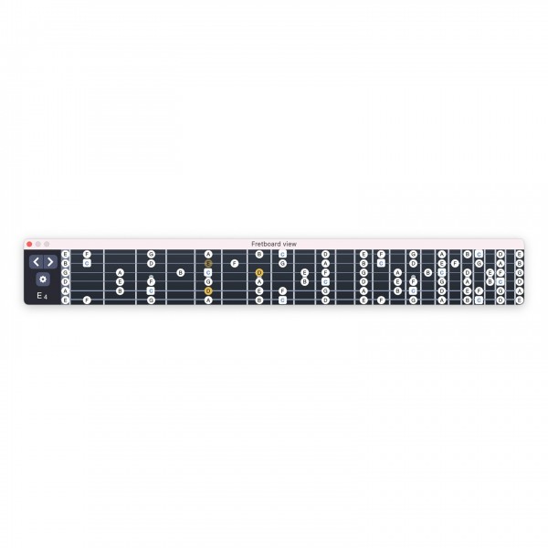 Arobas Guitar Pro 8 - Fretboard