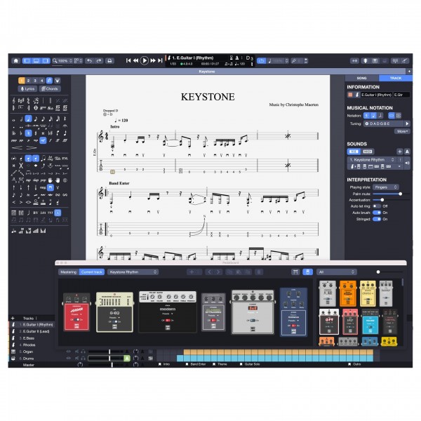 Arobas Guitar Pro 8 - GUI