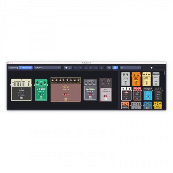 Arobas Guitar Pro 8 - Pedalboard