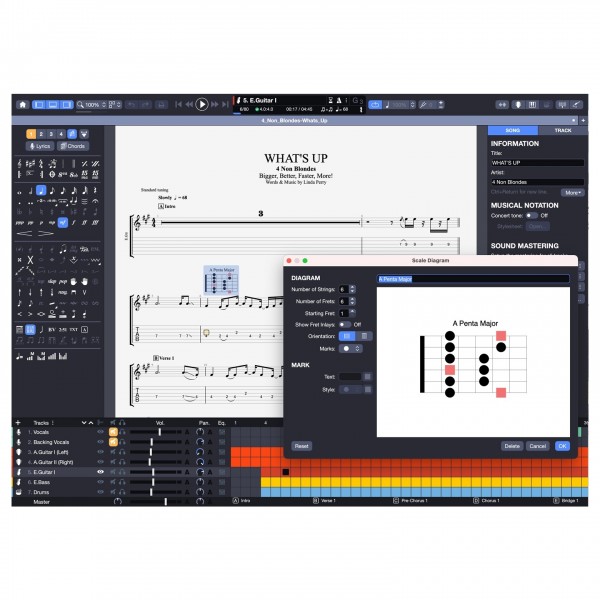 Arobas Guitar Pro 8 - Scales