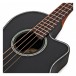 Roundback Electro Acoustic Bass Guitar by G4M, Black - NearlyNew