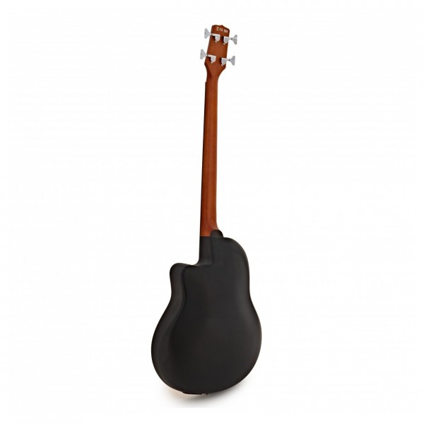 Roundback Electro Acoustic Bass Guitar by G4M, Black - NearlyNew