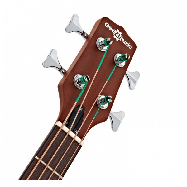 Roundback Electro Acoustic Bass Guitar by G4M, Black - NearlyNew