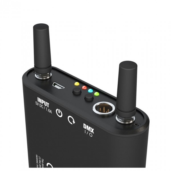 Cameo iDMX CORE WiFi to W-DMX Converter - top close up