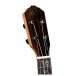 Ortega Elite Series Electro-Acoustic Concert Ukulele, Ebony Natural headstock