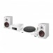 Denon DP-450 w/ RCD-N11 & DALI Spektor 2 Speakers White Hi-Fi Package
