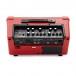 Boss Cube Street 2 Battery Powered Stereo Amplifier, Red
